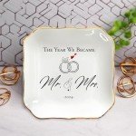 Romantic Trinket Dish for Couples and Weddings