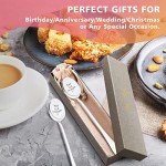 His and Hers Ice Cream Spoons - Couples Gift