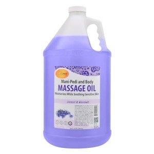 Lavender Massage Oil for Couples Therapy – 128 Oz