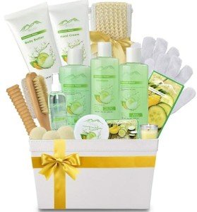 Valentine's Spa Gift Basket for Couples