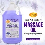 Lavender Massage Oil for Couples Therapy – 128 Oz