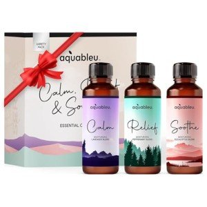 Relaxing Massage Oil Trio Gift Set for Couples