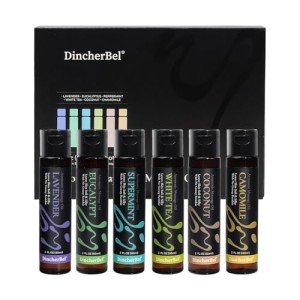 Couples Massage Oil Set with Natural Scents