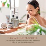 Couples Spa Gift Basket with Coconut Almond Scents