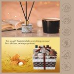 Couples Spa Gift Basket with Coconut Almond Scents