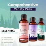 Relaxing Massage Oil Trio Gift Set for Couples