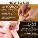 Couples’ Massage Oil Gift Set with Scrub & Gloves