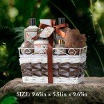 Couples Spa Gift Basket with Coconut Almond Scents