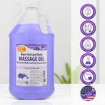 Lavender Massage Oil for Couples Therapy – 128 Oz