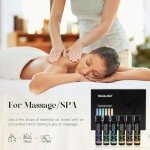 Couples Massage Oil Set with Natural Scents