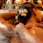 Couples’ Massage Oil Gift Set with Scrub & Gloves