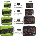Colorful Packing Cubes for Couples’ Travel Fun