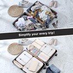 Travel Packing Cubes Set for Couples - 9 Pcs