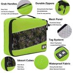 Colorful Packing Cubes for Couples’ Travel Fun