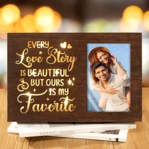 Romantic 4x6 Picture Frame for Couples