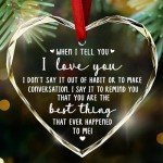 Personalized Anniversary Gifts - Glass Ornaments Set