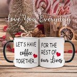 Mr and Mrs Coffee Mug Set Gift for Couples