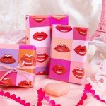 Valentine’s Red Lips Themed Wrapping Paper Roll