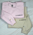 Personalized Couple's Sweatshirt with Custom Initials