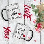 Mr and Mrs Coffee Mug Set Gift for Couples
