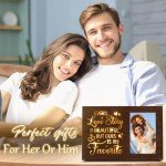 Romantic 4x6 Picture Frame for Couples