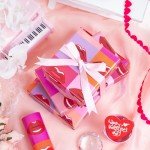 Valentine’s Red Lips Themed Wrapping Paper Roll