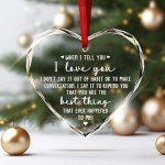 Personalized Anniversary Gifts - Glass Ornaments Set