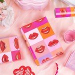 Valentine’s Red Lips Themed Wrapping Paper Roll