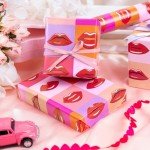 Valentine’s Red Lips Themed Wrapping Paper Roll