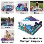 Cozy Blanket for Book Lovers and Readers