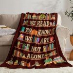 Motivational Fuzzy Throw Blanket for Couples