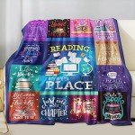 Cozy Blanket for Book Lovers and Readers