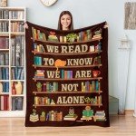 Motivational Fuzzy Throw Blanket for Couples