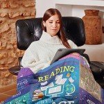 Cozy Blanket for Book Lovers and Readers