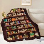 Motivational Fuzzy Throw Blanket for Couples