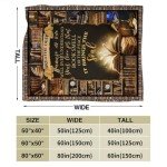 Cozy Book Lovers Blanket for Reading Nights