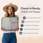 Shacke 5 Set Packing Cubes for Travel Lightweight Luggage Organizer (Air Black)