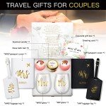 Yorktend Wedding Gifts Engagement Gifts for Couples Valentine's Day Gifts for Her Him Bride and Groom Newlywed Mr and Mrs, Bride To Be Gifts Honeymoon Essentials, Anniversary, Just Married, Travel