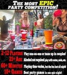 DRINK-A-PALOOZA Drinking Games for Adults - Competitive Board Game for Parties, 21st Birthdays, and Game Nights; Features Drinking Card Games, Beer Pong, and Couples Games – The Perfect Novelty Gift