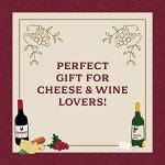 Ridley's Games: Cheese & Wine Playing Cards| 52 Unique Hand-Illustrated Cheese & Wine Paring Playing Cards – Includes a Durable Storage Tin for Easy Travel – Great Gift Idea for Charcuterie Lovers