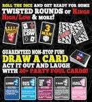DRINK-A-PALOOZA Drinking Games for Adults - Competitive Board Game for Parties, 21st Birthdays, and Game Nights; Features Drinking Card Games, Beer Pong, and Couples Games – The Perfect Novelty Gift