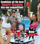 DRINK-A-PALOOZA Drinking Games for Adults - Competitive Board Game for Parties, 21st Birthdays, and Game Nights; Features Drinking Card Games, Beer Pong, and Couples Games – The Perfect Novelty Gift