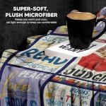 VHIKMLY Book Lovers Gifts Blanket, Gifts for Reader, Reading Literary Blanket 60"x50", Book Club Bookish Throw for Women