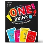 One Drink - Adult Drinking Game for Parties - Fun and Easy Card Game for Game Nights
