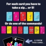 One Drink - Adult Drinking Game for Parties - Fun and Easy Card Game for Game Nights