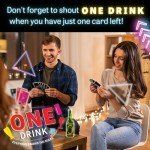 One Drink - Adult Drinking Game for Parties - Fun and Easy Card Game for Game Nights