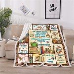 Book Lovers Gifts Blanket, Book Accessories for Reading Lovers, Book Reading Librarian Gifts Throw Blanket, Book Club Bookworm Gifts for Reading Lover Bookish, Literary Gifts Ideas Blanket 60"x50"