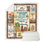 Book Lovers Gifts Blanket, Book Accessories for Reading Lovers, Book Reading Librarian Gifts Throw Blanket, Book Club Bookworm Gifts for Reading Lover Bookish, Literary Gifts Ideas Blanket 60"x50"