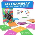 Do or Drink Intwisticated - Adult Games with Twists and Tangles - Fun Party Games with Play Mat, 150 Challenge Cards and 2 Dice - Great Gift for Game Night and Funny Adult Card Games