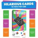 Do or Drink Intwisticated - Adult Games with Twists and Tangles - Fun Party Games with Play Mat, 150 Challenge Cards and 2 Dice - Great Gift for Game Night and Funny Adult Card Games